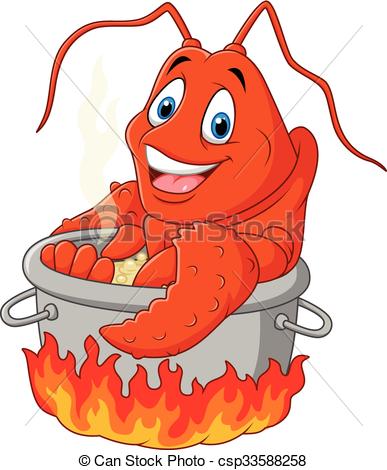 387x470 Existens, Rolig, Hummer, Tecknad Film, Kokt. Rolig, Clipart