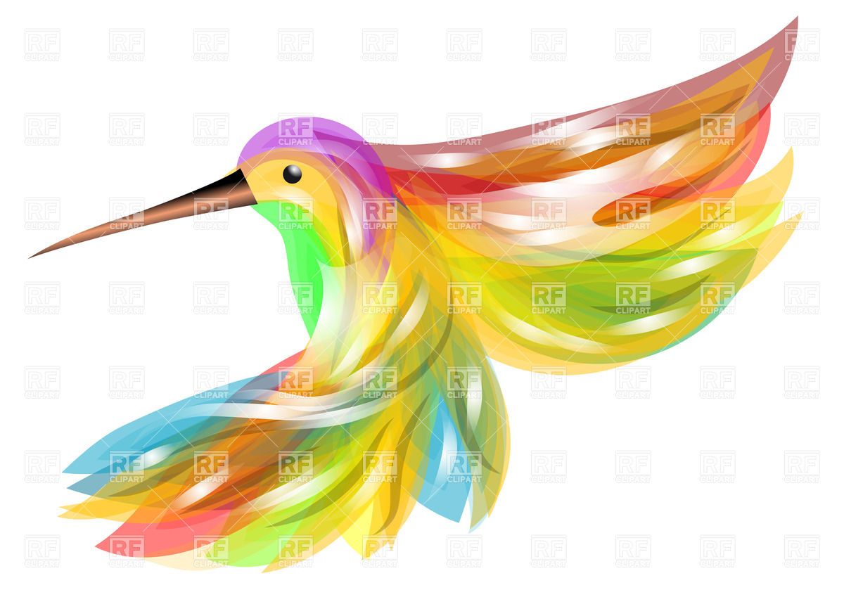 1200x849 Hummingbird Royalty Free Vector Clip Art Image