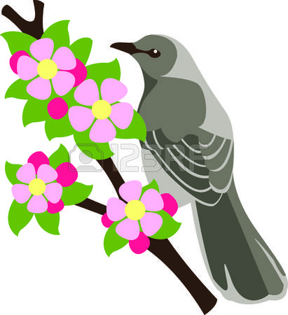 411x450 Mockingbird Clipart Hummingbird