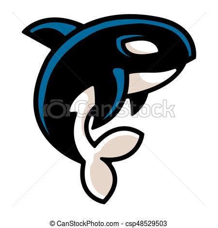 450x470 Crazy Orca Clip Art Jumping Clipart Best Whales Tattoo