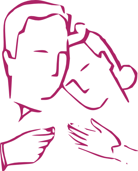 480x595 Husband And Wife Clip Art