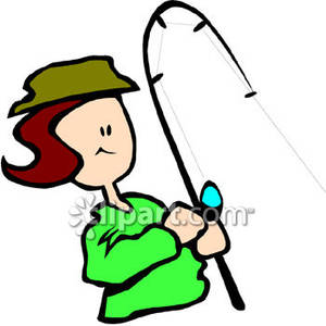 300x300 Husband And Wife Fishing Clipart
