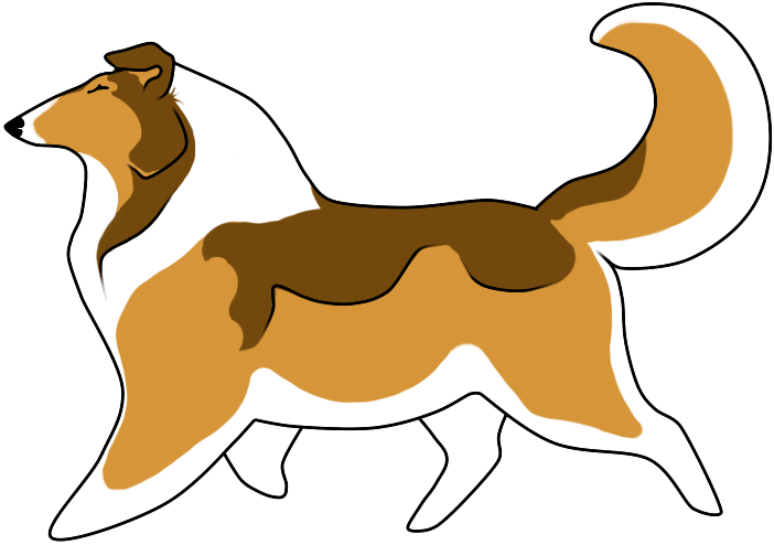 702x494 Alaska Husky Dog Clip Art