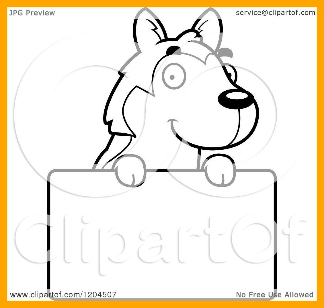 1130x1074 Shocking Cartoon Of A Black And White Cute Husky Puppy Dog Over
