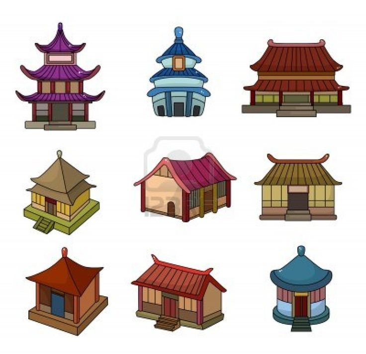 736x712 Chinese Hut Clipart