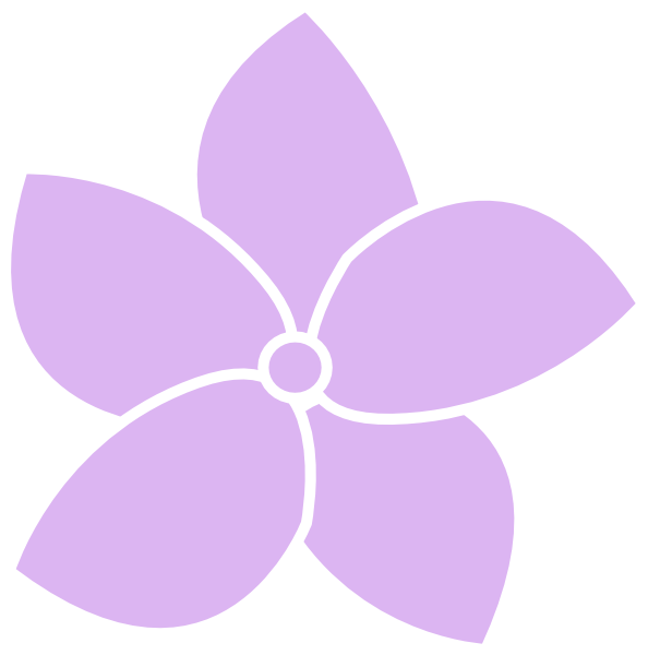 594x600 Hydrangea Flower Purple Clip Art