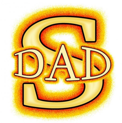 520x523 Super Dad Cliparts