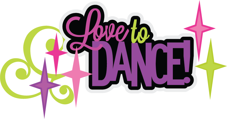 767x402 I Love To Dance Clip Art