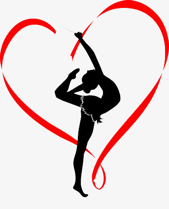 343x424 Gymnastics Member, Female, Love, Red Png Image And Clipart