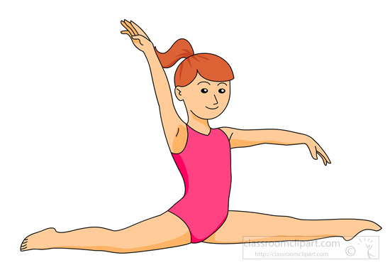 550x380 Love Gymnastics Clipart