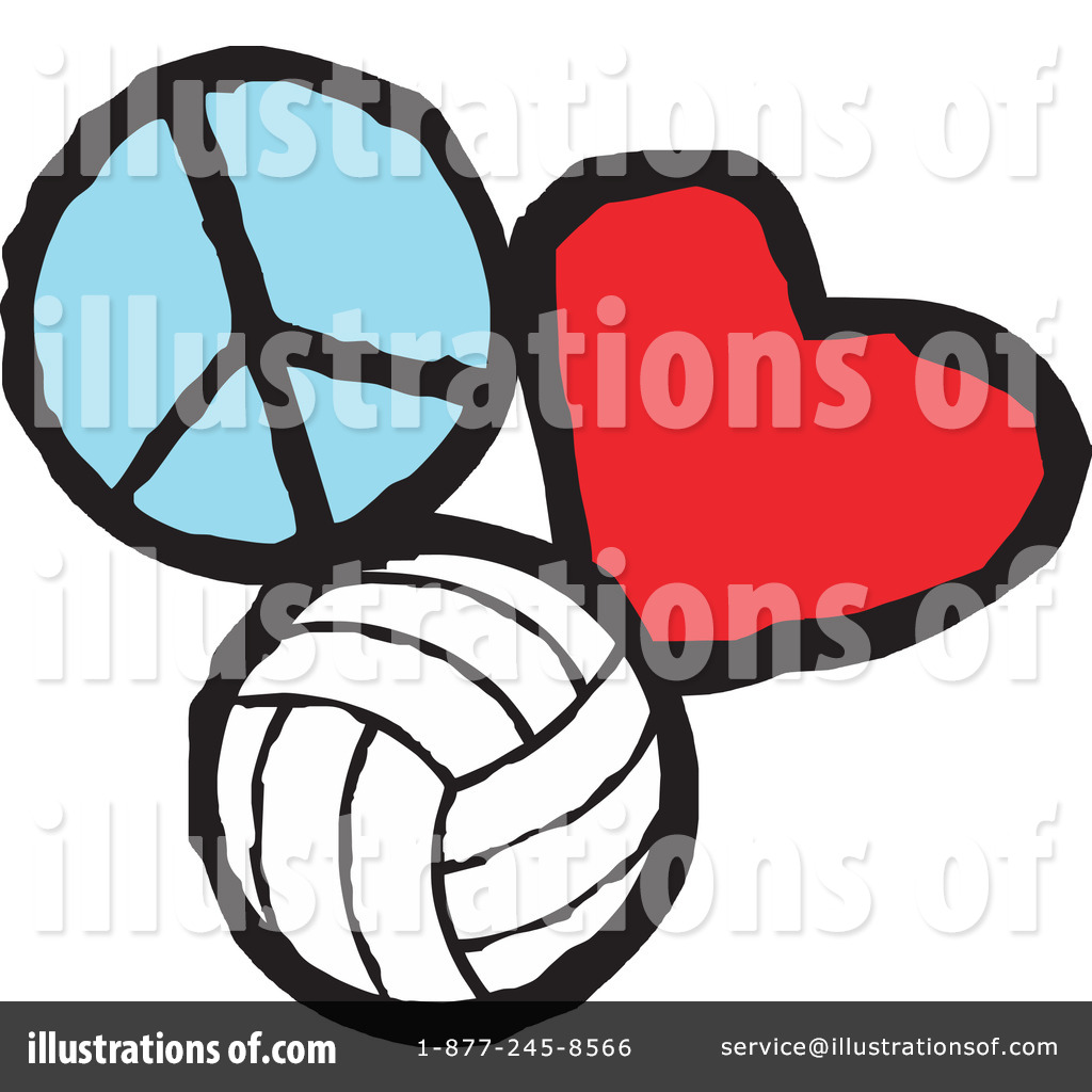 1024x1024 Volleyball Clip Art