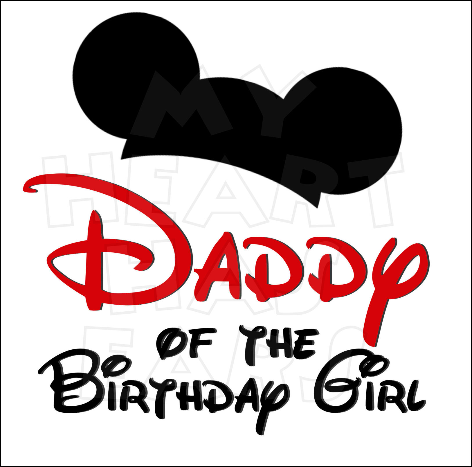 1626x1608 Family Of Birthday Boy Amp Girl With Mouse Ears My Heart Has Ears