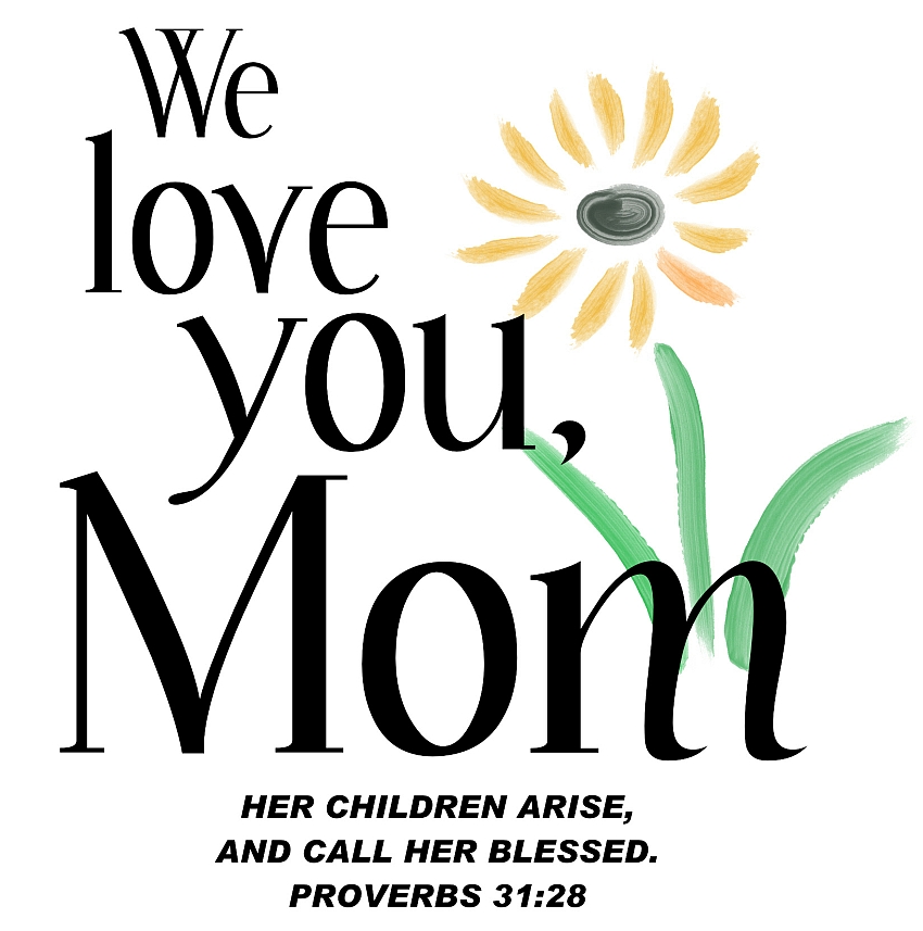850x857 Love You Mom Graphics Images