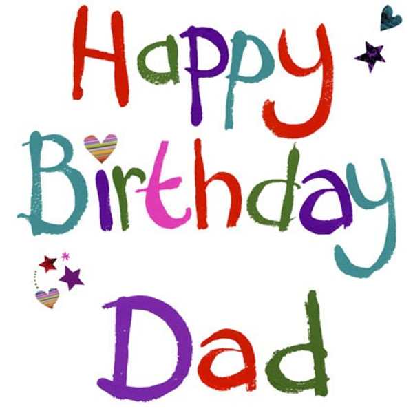 600x600 Happy Birthday Dad Clipart 101 Clip Art