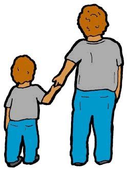 250x336 Like Father Like Son Clipart