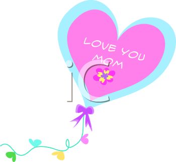 350x322 Message Clipart I Love You