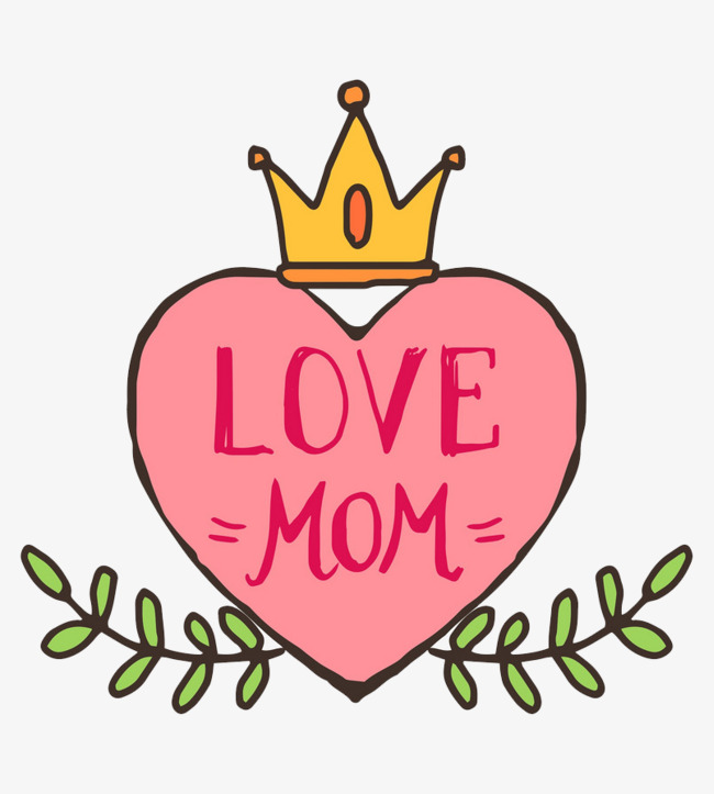 650x723 Happy Mothers' Day, Copy Background, Heart Shaped, Red Png Image