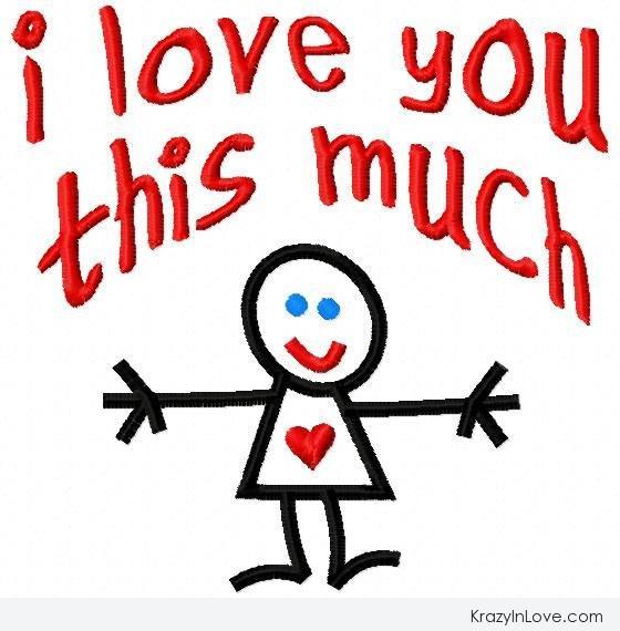 560x570 I Love You This Much