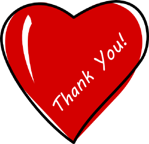 300x290 Thank You Cartoon Clip Art Clipart Collection