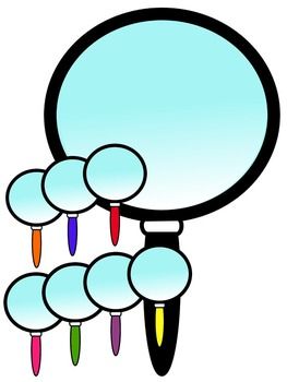263x350 Magnifying Glass Clip Art School Clipart