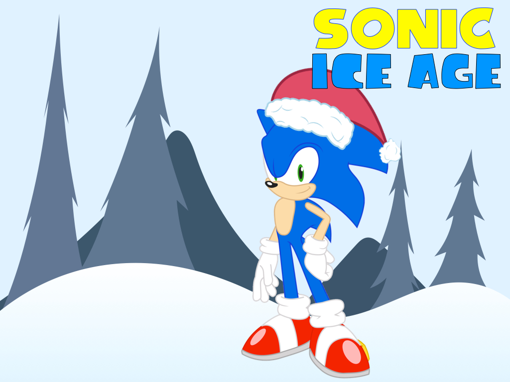 1024x768 Sonic Ice Age By 4 Chap