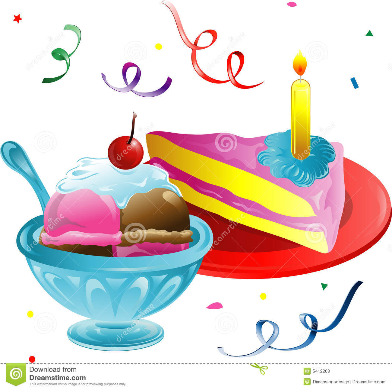 1300x1291 Ice Cream And Cake Clipart