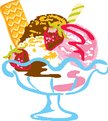 224x250 Extraordinary Ice Cream Sundae Clipart Free Clip Art 2 Clipartix
