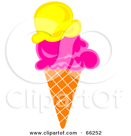 450x470 Pink Ice Cream Cone Clip Art