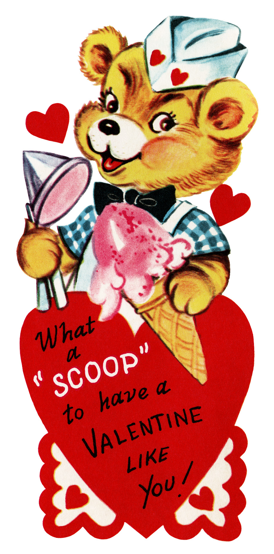 917x1853 Valentine Bear Scooping Ice Cream Old Design Shop Blog