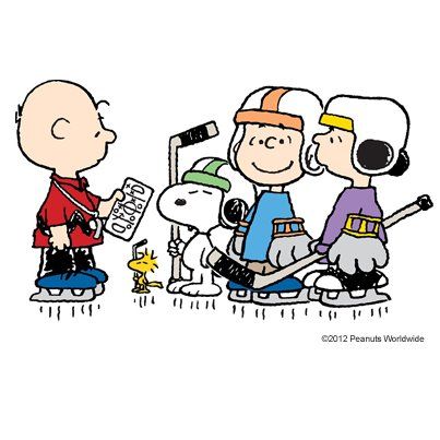 403x403 Snoopy Clipart Hockey