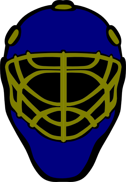 414x599 Mask Clipart Goalie
