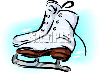 350x263 Simple Ice Skate Clipart Ice