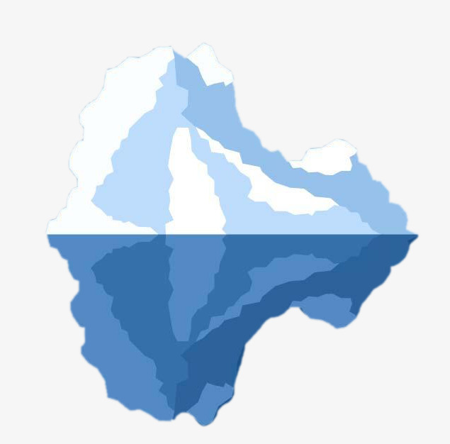 635x626 Iceberg Material, Iceberg, Cartoon, Animation Png Image