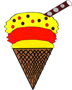 237x298 Ice Cream Cone Clip Art