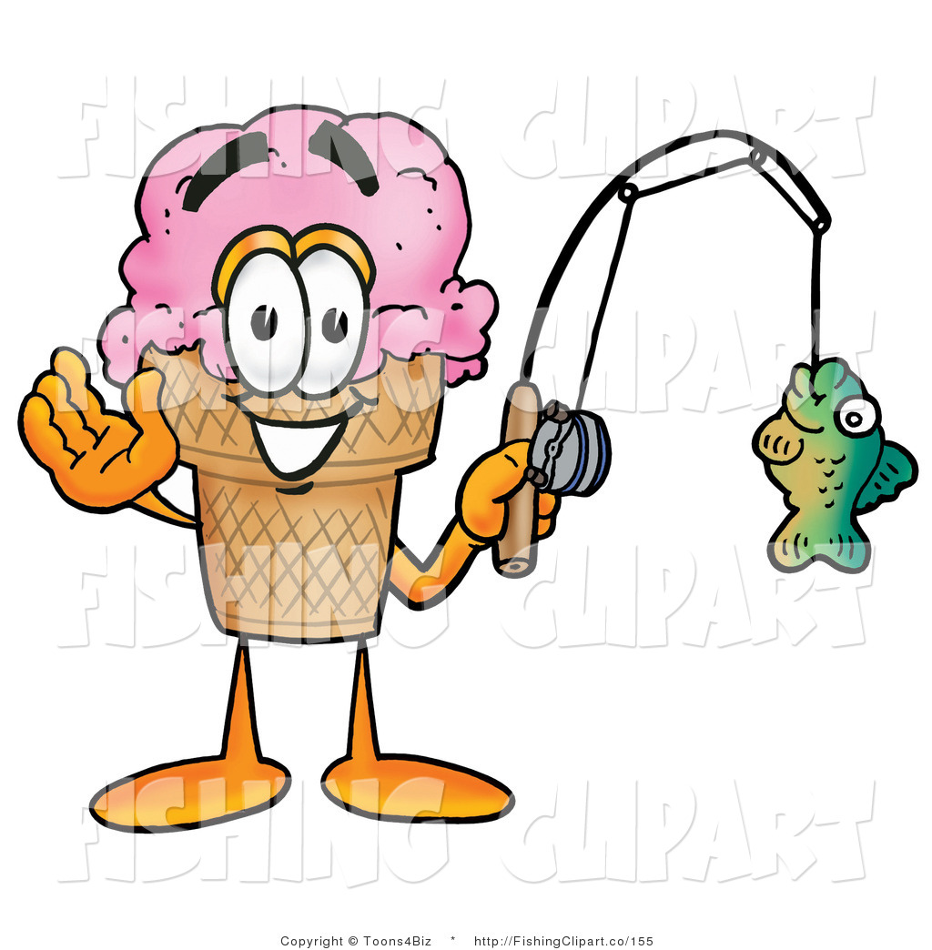 1024x1044 Clip Art Of A Friendly Strawberry Ice Cream Cone Mascot Cartoon