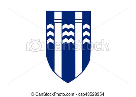 450x320 Flag Of Reykjavik, Iceland. Vector Format Clipart Vector
