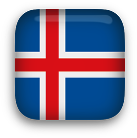 270x271 Free Animated Iceland Flags