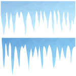 150x150 Winter Icicle Background Royalty Free Vector Clip Art Image