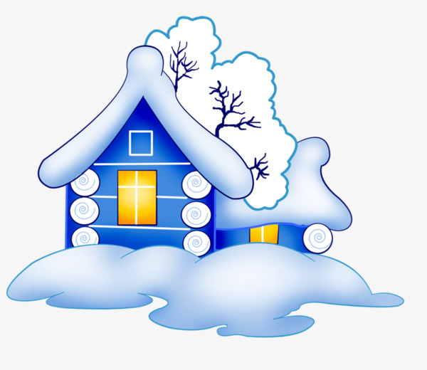600x520 Cartoon Igloo Fig., Blue, Snow House, Room Png Image And Clipart