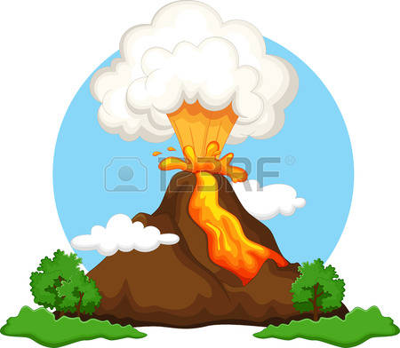 450x392 Volcano Clipart Eruption