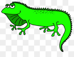260x200 Free Download Lizard Green Iguana Clip Art