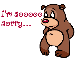 300x250 Sorry Amp Apology Animated Images, Gifs, Pictures Amp Animations