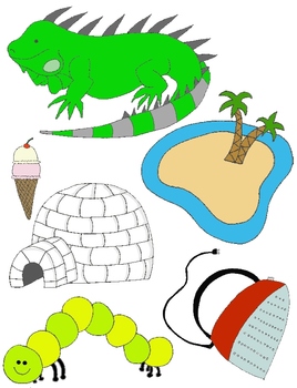 268x350 It Begins With I Clip Art For The Letter I And The Sounds It Makes!