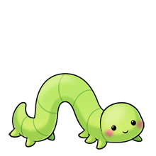 220x220 Inchworm Fluff Favourites Kawaii, Drawings And Doodles