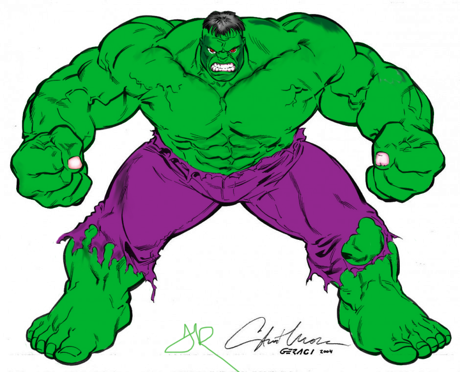 940x760 Incredible Hulk Colored By Pixel Penz By Pixelpenz