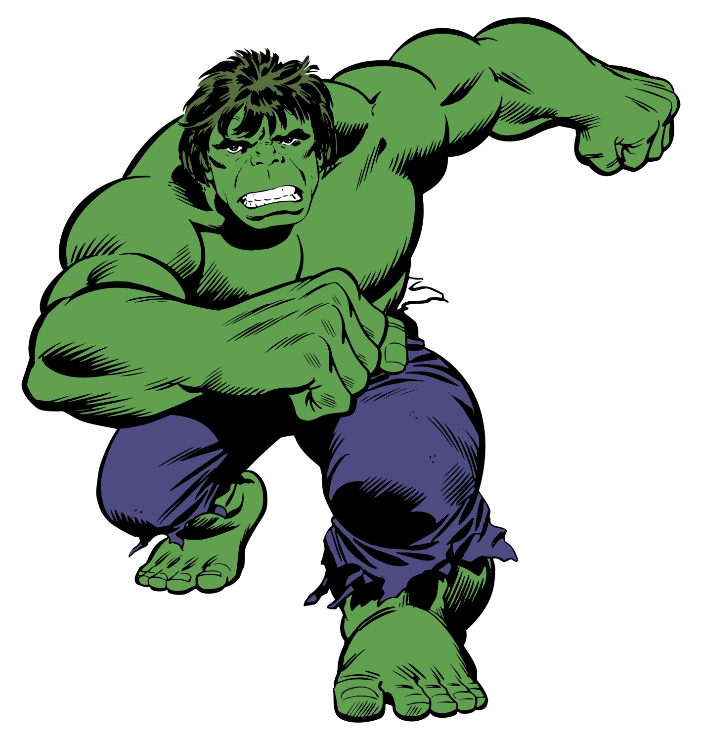 1420x1500 Hulk Clipart Classic