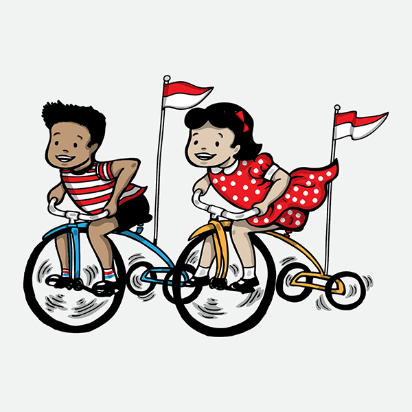 600x600 Independence Day Clipart Indonesia