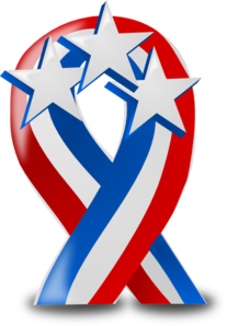 207x298 Independence Day Ribbon Clip Art