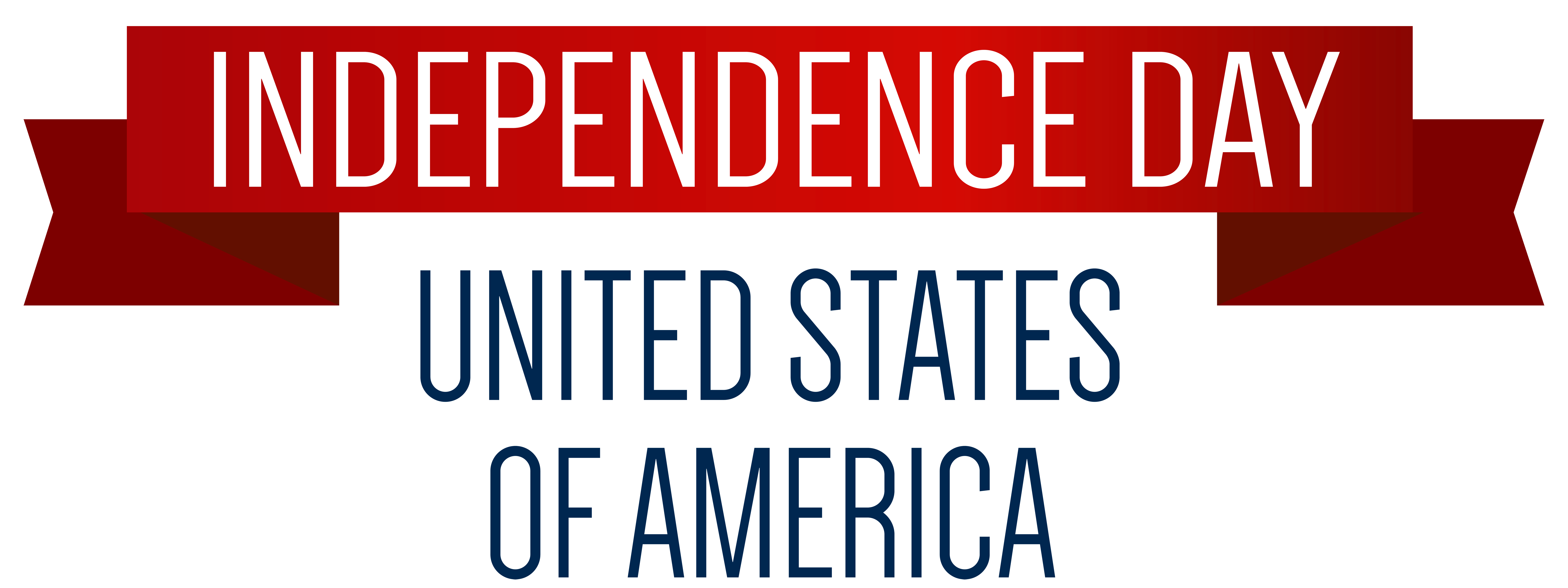 8000x3002 Usa Independence Day Banner Png Clip Art Imageu200b Gallery