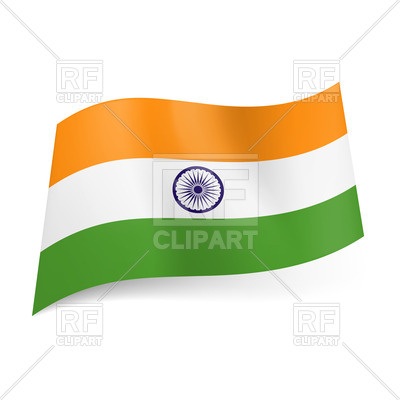400x400 National Flag Of India Royalty Free Vector Clip Art Image